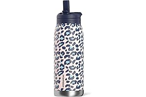 Hydrapeak Artisan 32oz Water Bottle with Straw Lid