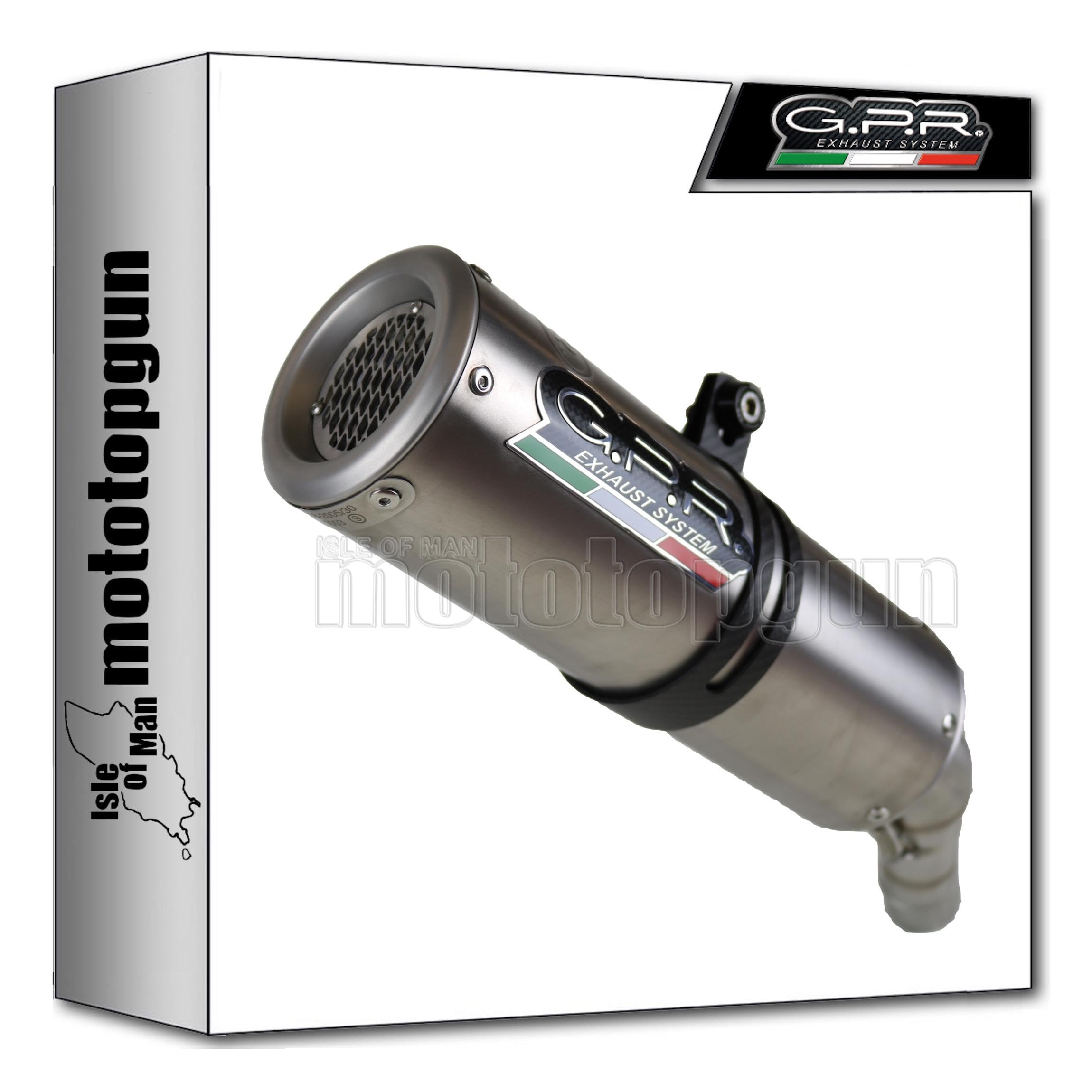 gpr co.y.217.m3.inox tubo de escape completo homologado catalizado m3 compatible con yamaha mt-09 2014 2015 2016 mototopgun