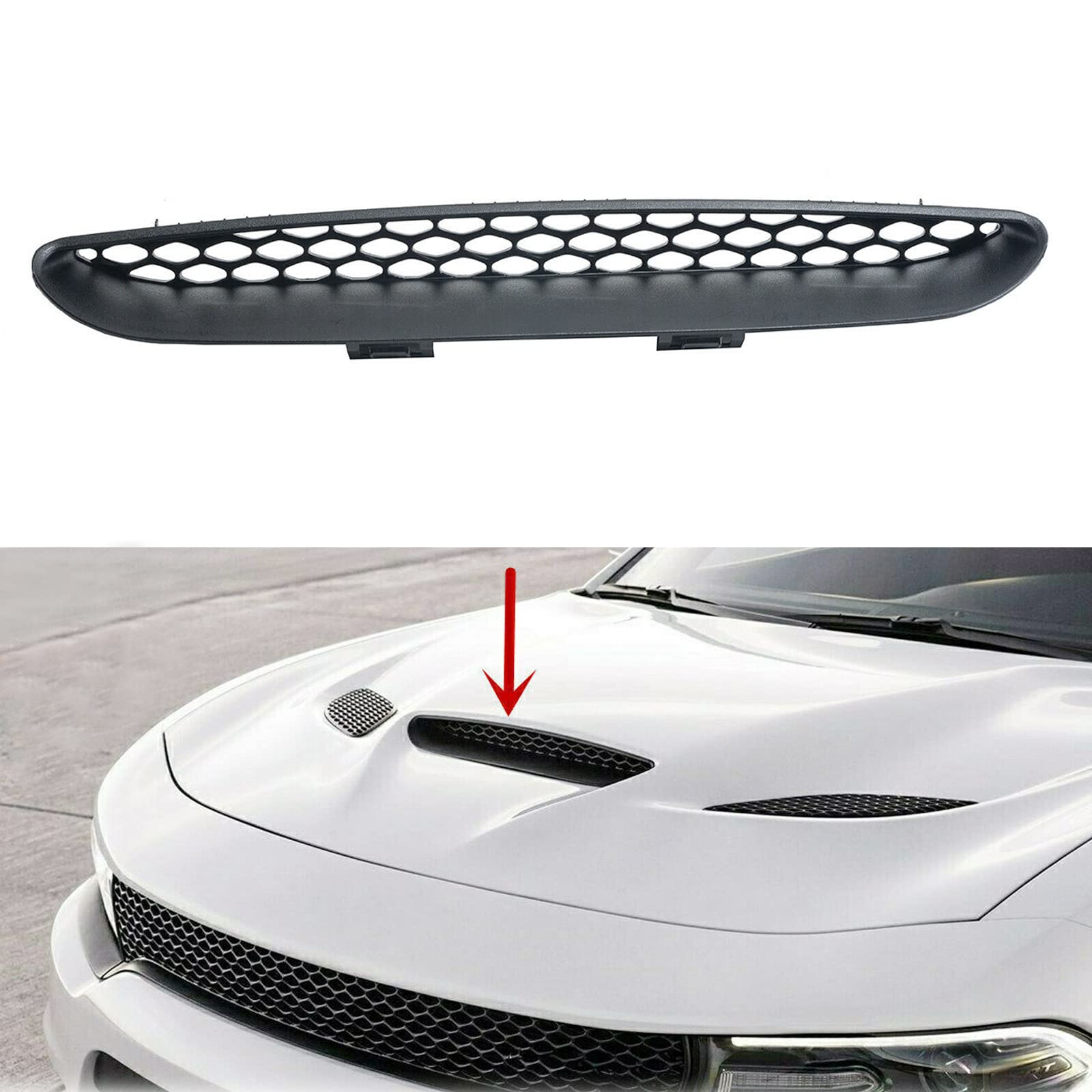 KARPAL Front Hood Vent Scoop Cover