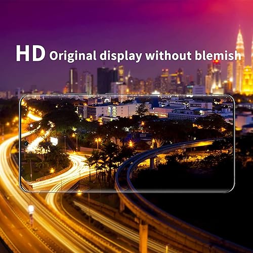 Miniatura 5 de SINBEE Protector de pantalla y protector de lente de cámara para Galaxy S21 Ultra 5G compatible con vidrio templado 9H cobertura completa 3D sin