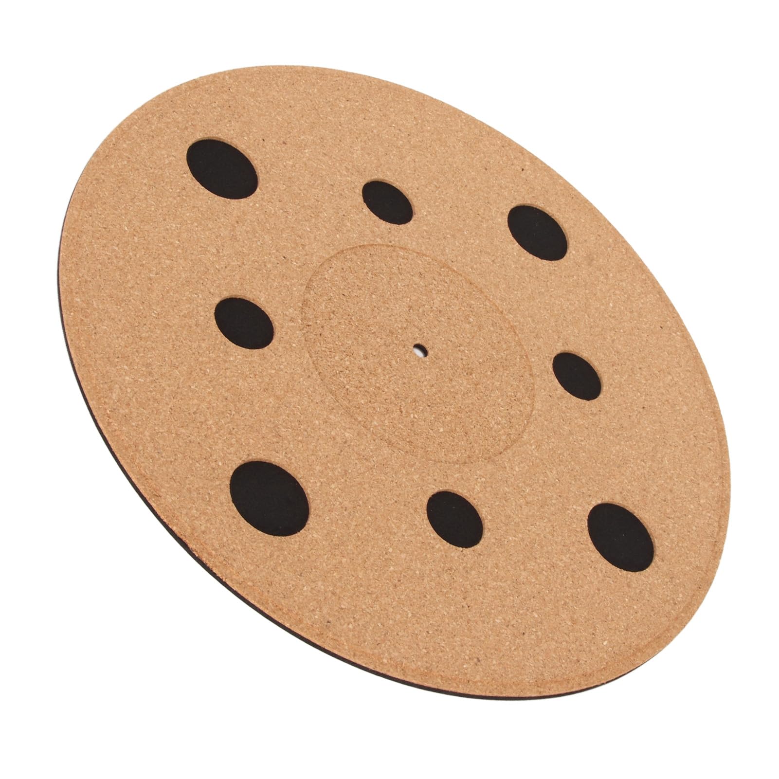 4mm Cork Turntable Mat, Improve Sound Quality,Anti Vibration, Cork Record Mat for 12 inch Records with Slip Resistant, Antistatic, Shock Proof