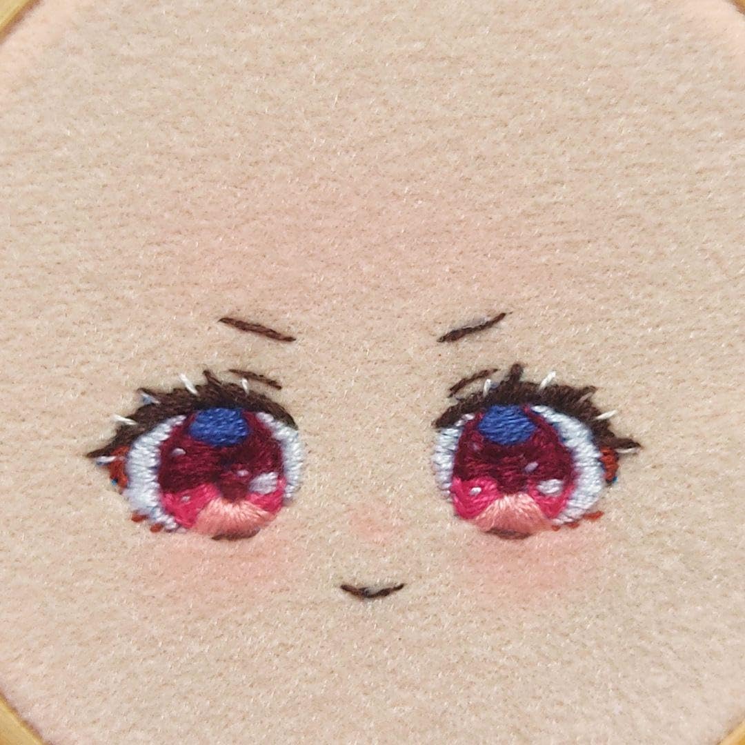 Amazon.co.jp: 推しぬい ぬいぐるみ お顔の刺繍オーダー : おもちゃ 