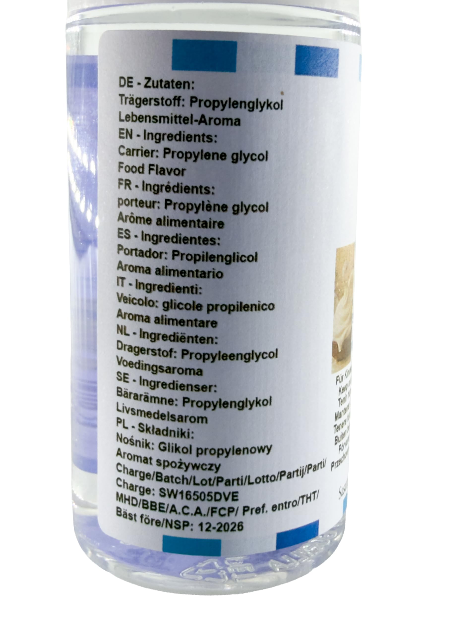 Coconut Cream - Coconut Cream Flavor Concentrate - Vegan - Sasami - 10ml — view 7