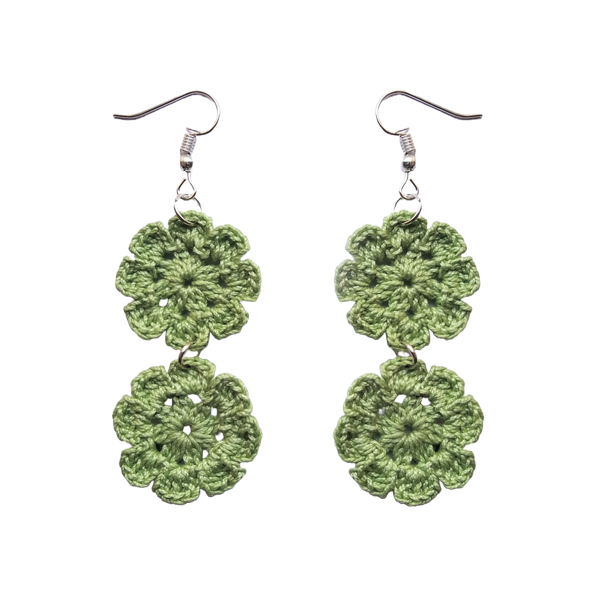 Wishing Treasure Floral Diva Handcrafted Crochet Earrings For Womens And Girls… (B0CZPHP457) Amazon Price History, Amazon Price Tracker