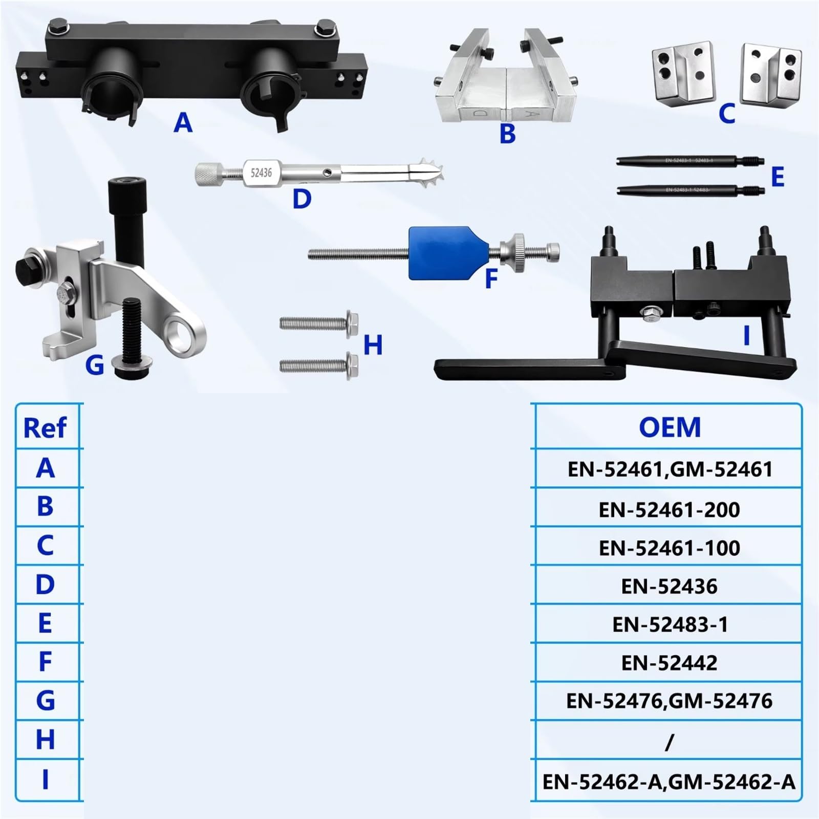 Kit Herramientas Sincronización Motor Para Chevrolet Para Colorado 2.7LL3B