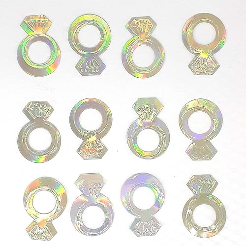 Miniatura 3 de Anillo de diamantes de confeti de plata Prisma - Paquete al por menor #9413 QS0