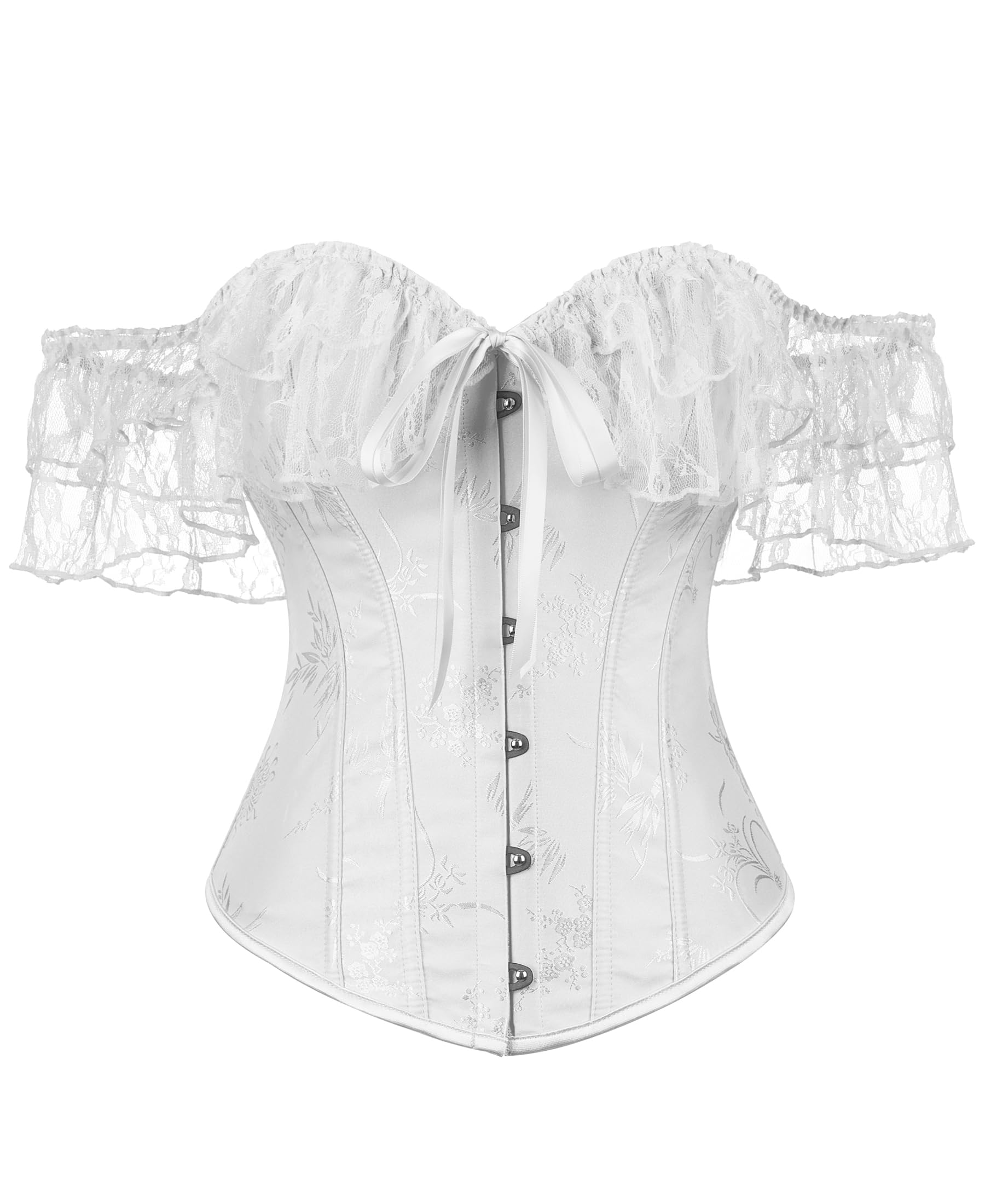 Alivila.Y Fashion Womens Vintage Sexy Removable Spaghetti Strap Bowknot Corset