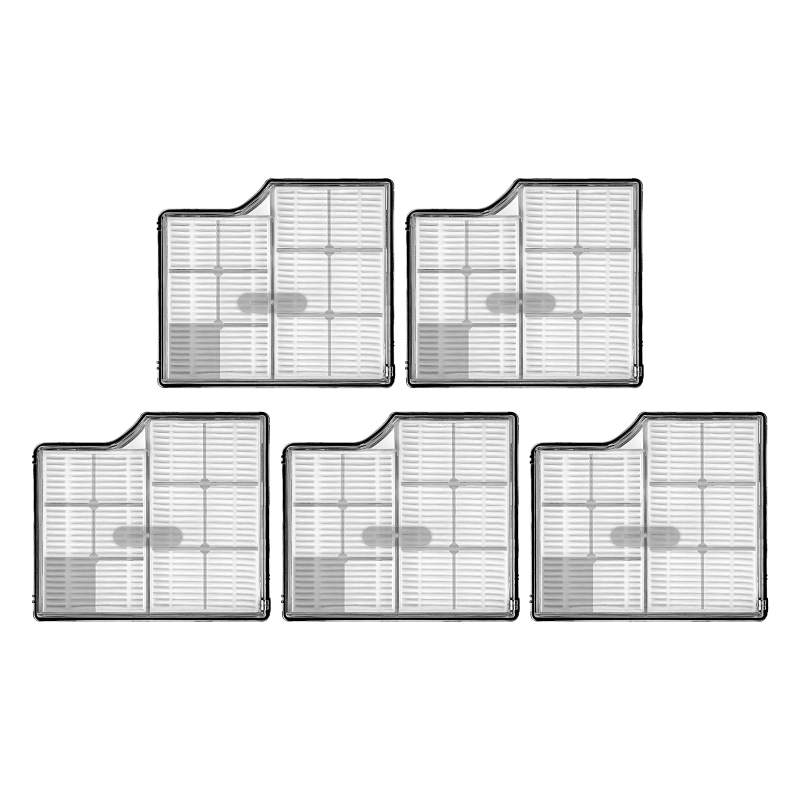 (5 Pack) Saros 10 Replacement HEPA Filters for Roborock Saros 10 Robot Vacuum Cleaner, Filters Accessories Kit, Upright Filter, Canister Filters, HEPA Filter Accessories