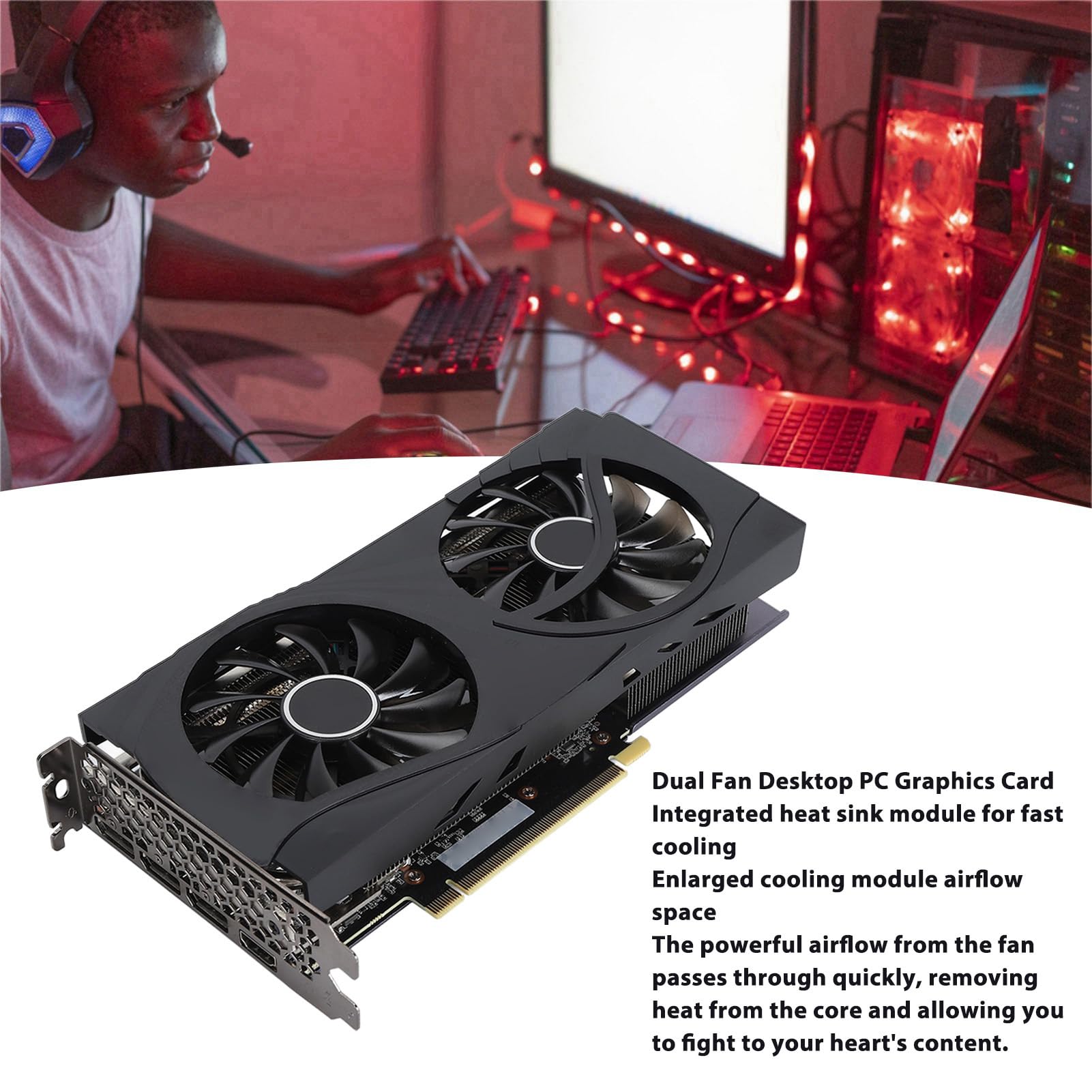 RTX4060Ti 8GB Graphics Card, GDDR6 128bit 18Gbps Gaming Graphics
