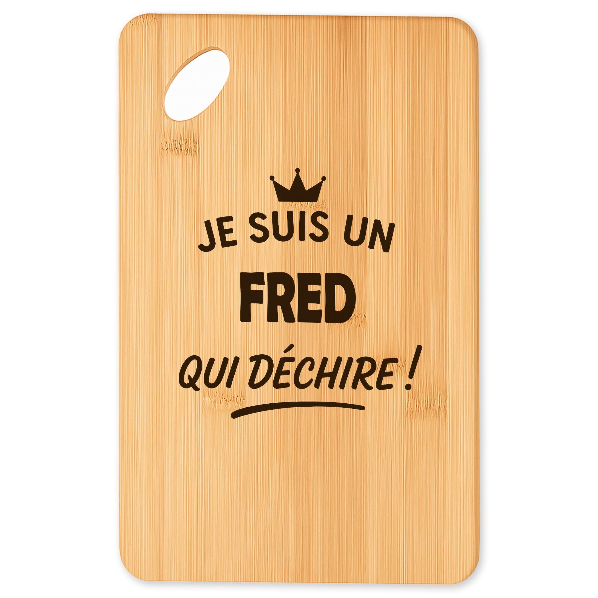 Planche à découper Fred pour en finir avec les plateaux usés