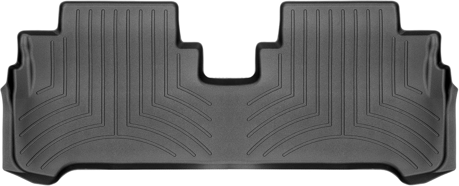 WeatherTech Custom Fit FloorLiners for Chevrolet Bolt EV - 2nd Row (4411702), Black