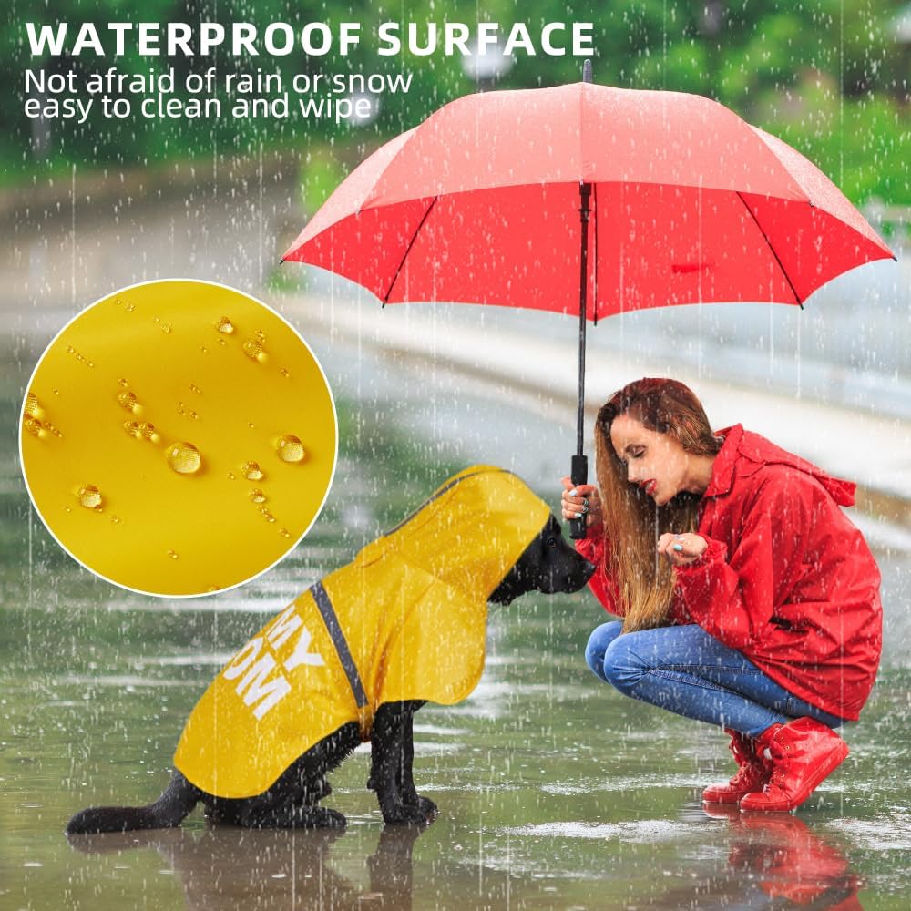 Chubasqueros Para Perros Abrigo Impermeable Para Perros VIVIIHOO