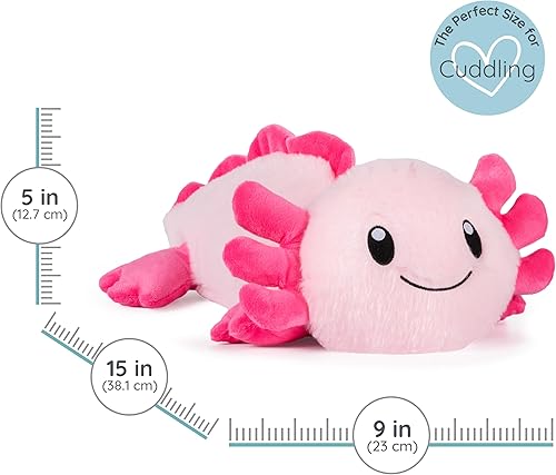 Miniatura 5 de 1i4 Group Warm Pals - Ajolotl - Acogedores juguetes de peluche perfumados a lavanda, animal de peluche, peluche refrescante para dormir