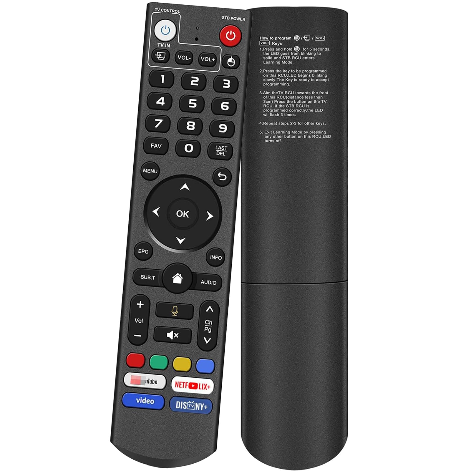 V3 Pro Voice Remote Control fit for vSeeBox V1/V2, V3/V2/V1/V5 Pro