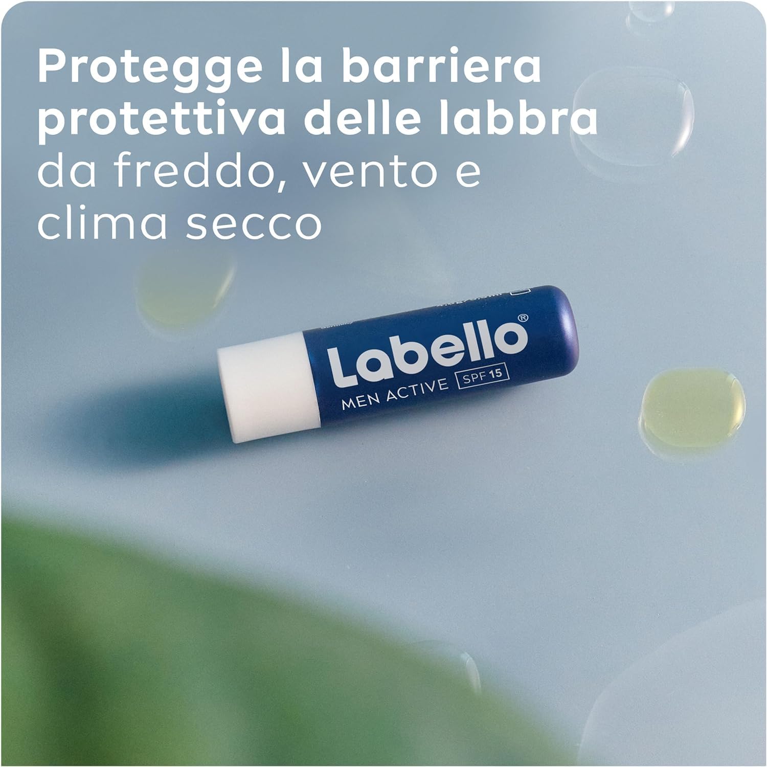 Labello Active For Men Balsamo labbra SPF15 4.8 g burro di karité