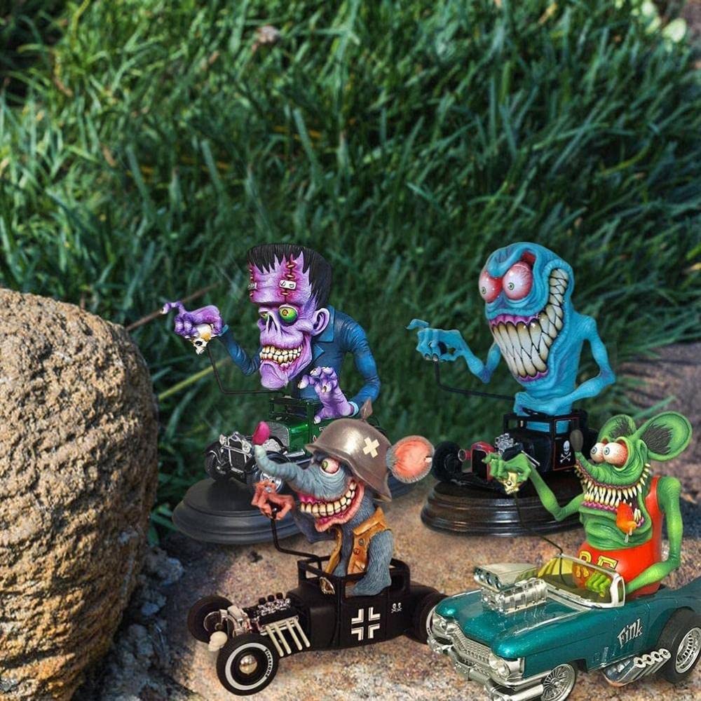 花瓶・フラワースタンド VALIEM MONSTER MOUTH SLIME ANGRY MANQILE Angry Big Mouth Monster Driving Statue Rat Fink Halloween