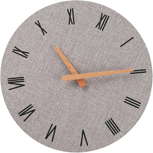 Miniatura 4 de Garneck 3 unids 12 relojes de pared digitales con números romanos reloj de pared retro reloj de pared digital silencioso reloj de pared reloj de