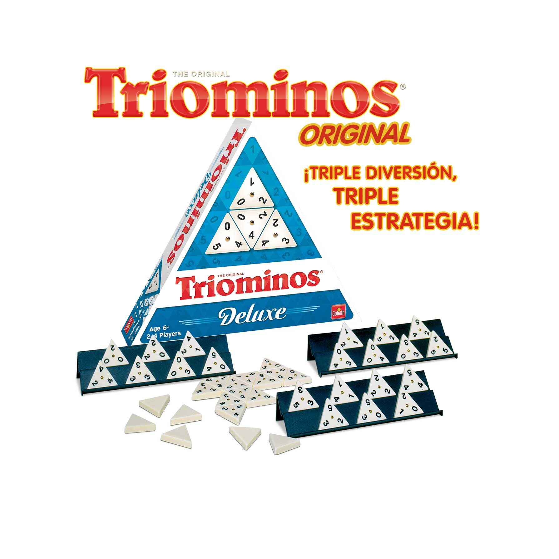 Goliath - Triominos De luxe - Jeu de famille - 60 650.512 -7 ans to 99 ans