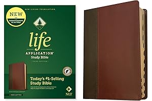 NLT Life Application Study Bible, Third Edition in Leather