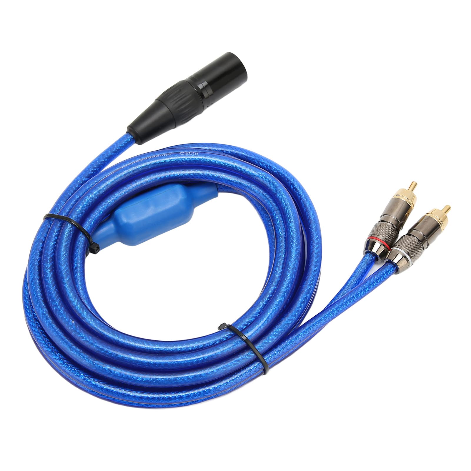 Adaptateur XLR mâle double AMONIDA plaqué or 24K son surround - 8