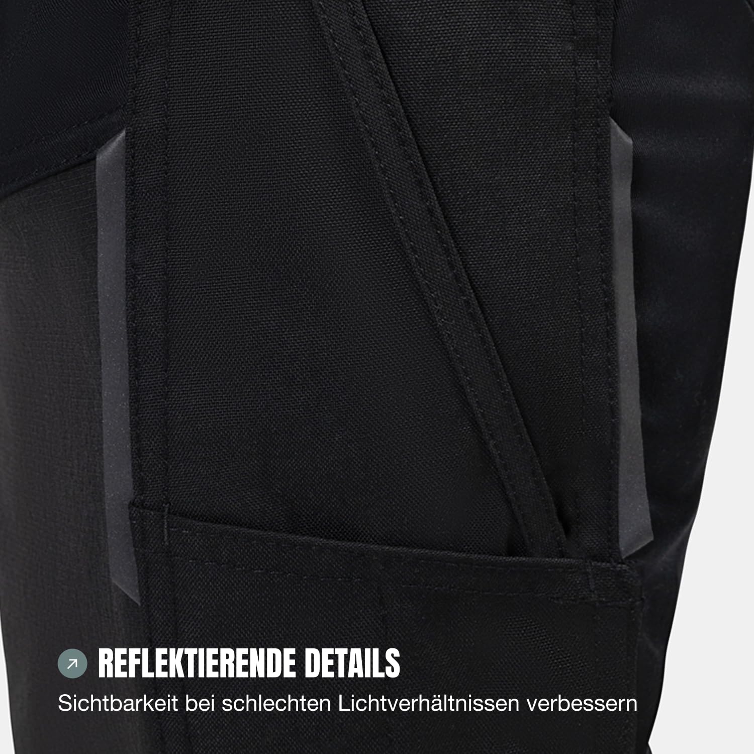 Faze.One Glaston 4K Arbeitshose für Herren | Stretch-Arbeitshose mit Kniepolstern | Robuste Workwear für Profis | Baumwoll-Polyester-Gewebe mit 4-Wege-Stretch-Paneelen