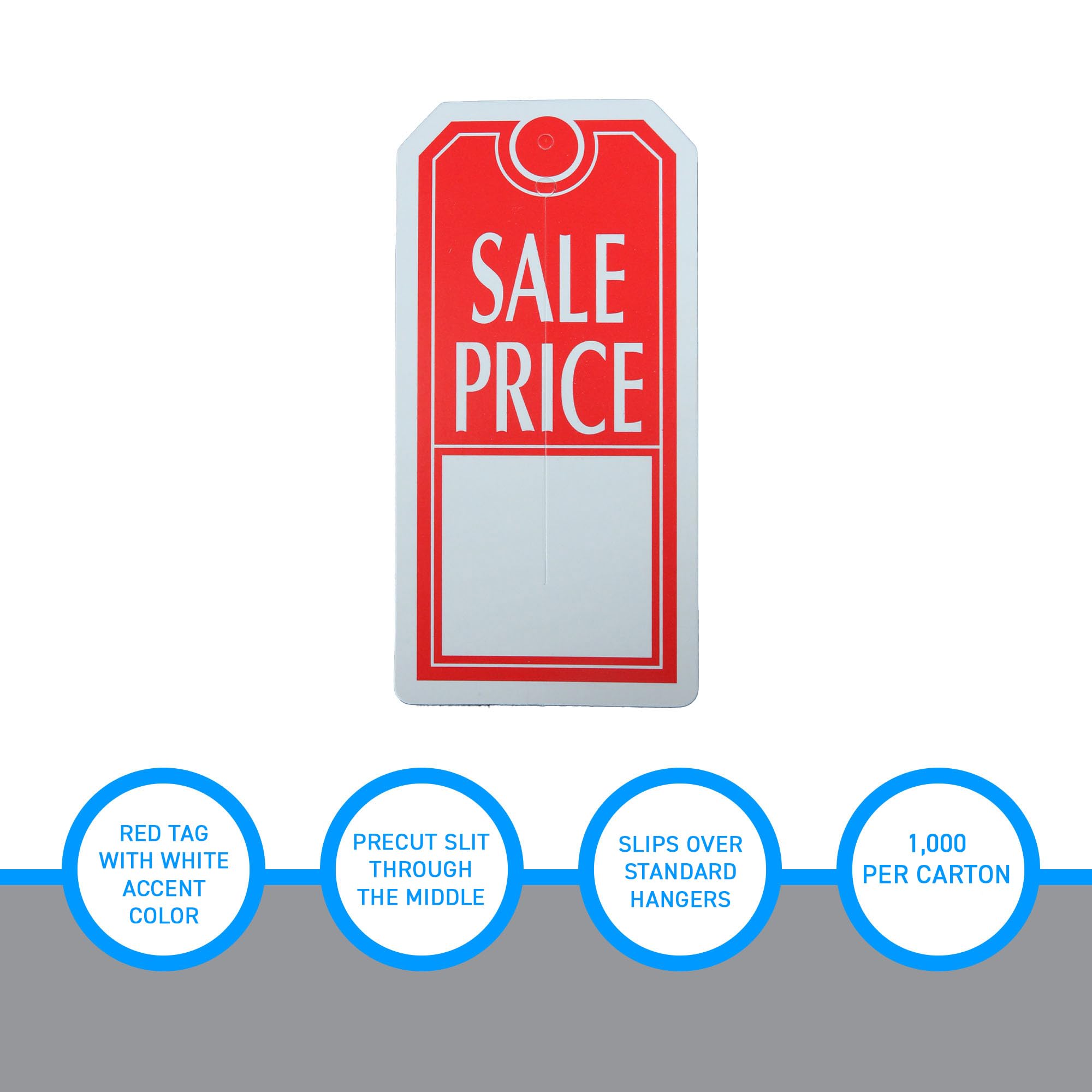 Amazon.com : SSWBasics Red/White Sale Tags for Retail - Price and 