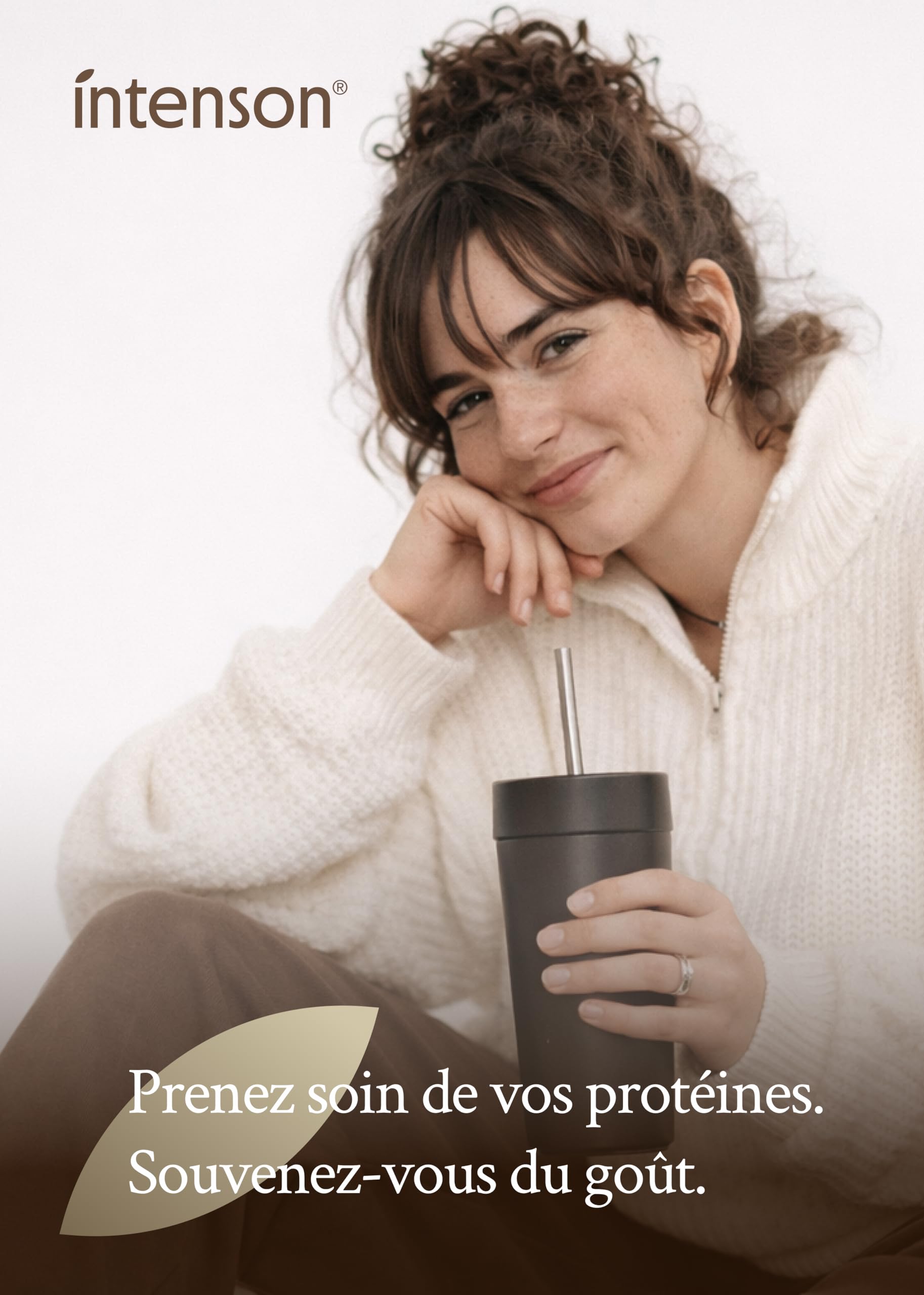 Intenson Vegan Protein Powder Vanille, 900 g, 21,9 g de Protéines par Portion, 30 Portions, Mélange Pois & Chanvre, 100% Végétal, Sans Lactose, Sans Gluten, Sans Sucre, Formule Clean