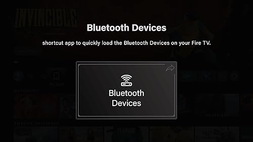 Bluetooth Devices - Bluetooth Setup Shortcut loader for Fire TV