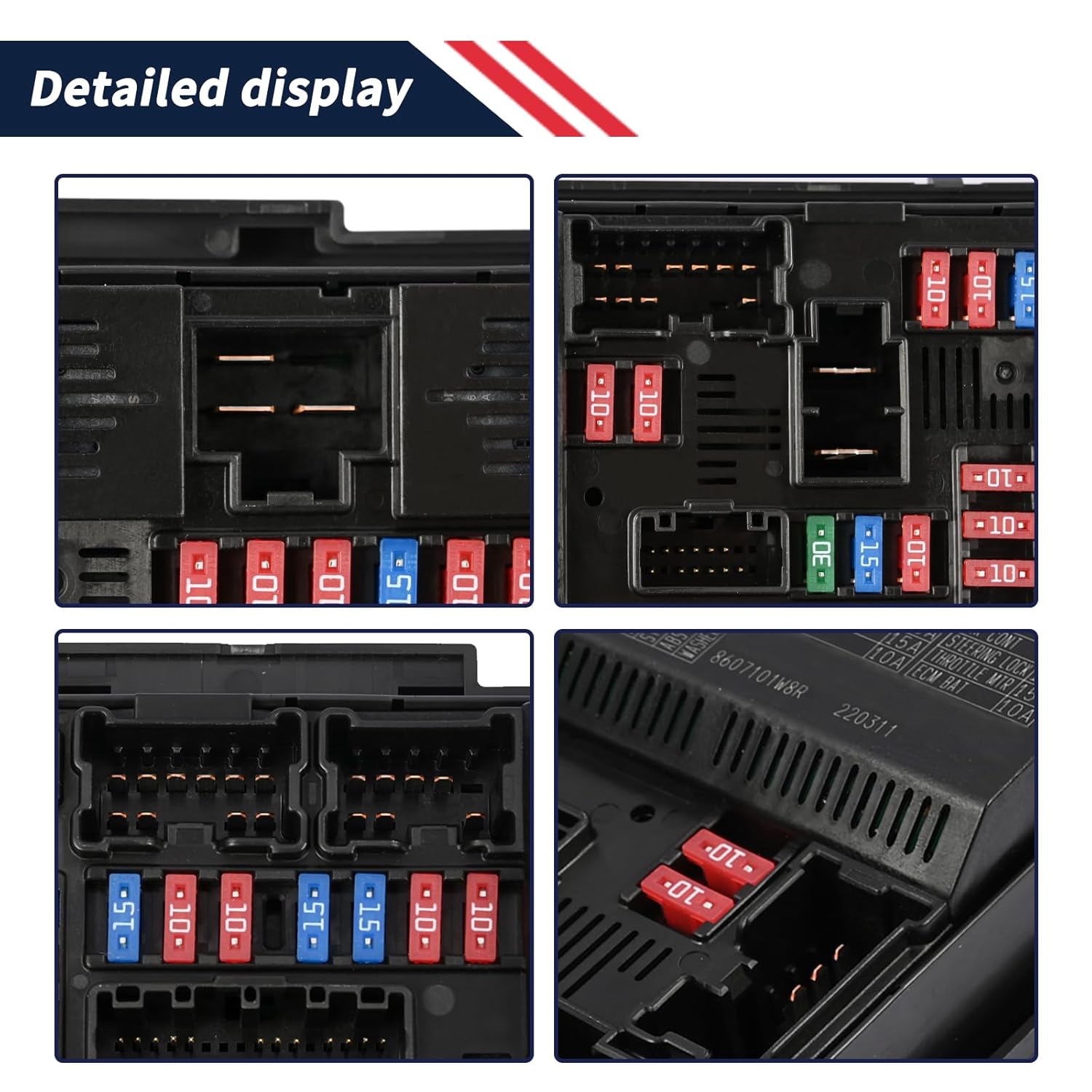 284B7-3TS0A IPDM BCM Engine Control Unit Fuse Box Compatible with Nissan Altima 2.5L 3.5L 2013 2014 2015 2016 2017 2018 Replcae 284B73TS0A 284B7 3TS0A