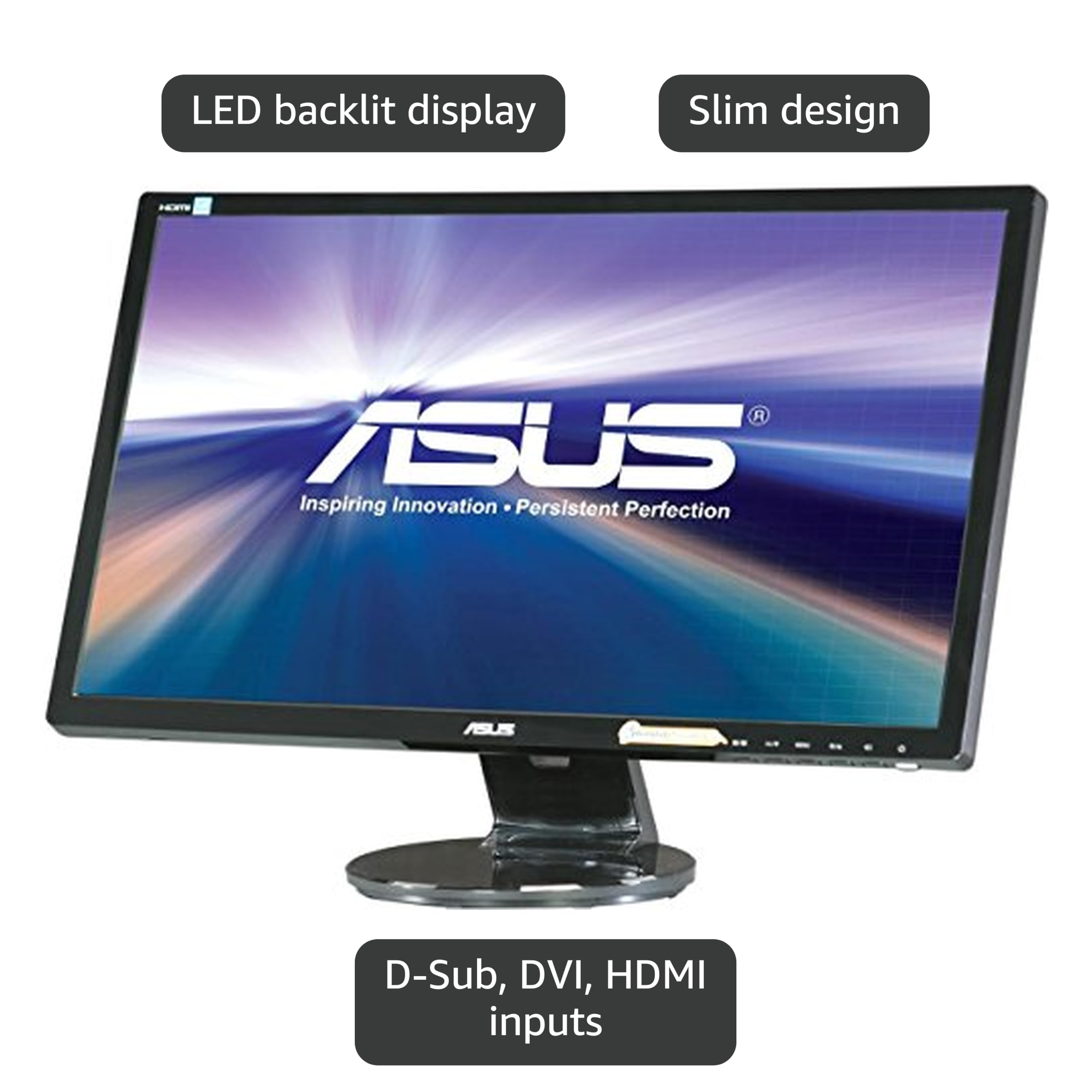 Amazon.com: ASUS VE248H 24