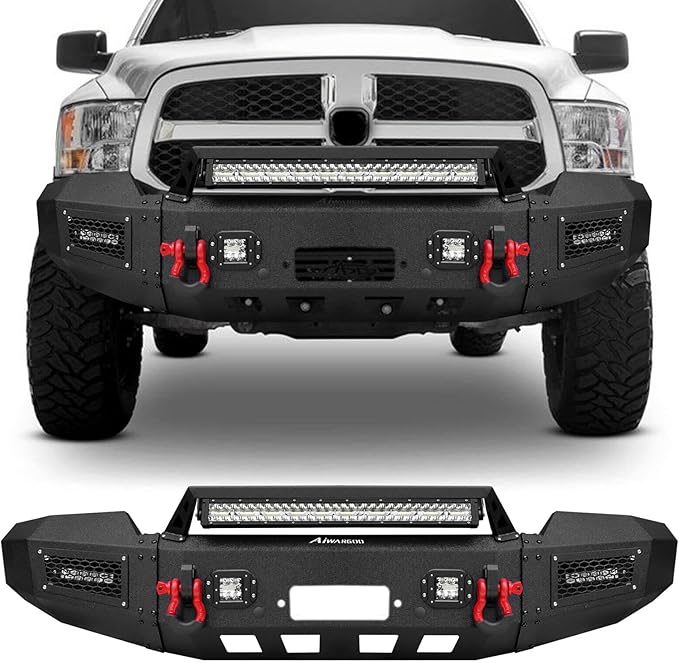 BESTZHEYU Front Bumper Compatible for 2019 2020 2021 2022