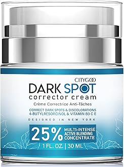 Dark Spot Remover for Face and Body: Dark Spot Corrector Cream - Enriching Skin Care for All Skin Tones - Ideal for Sun Spots, Melasma, Freckles, and Blemish Reduction 1 fl oz