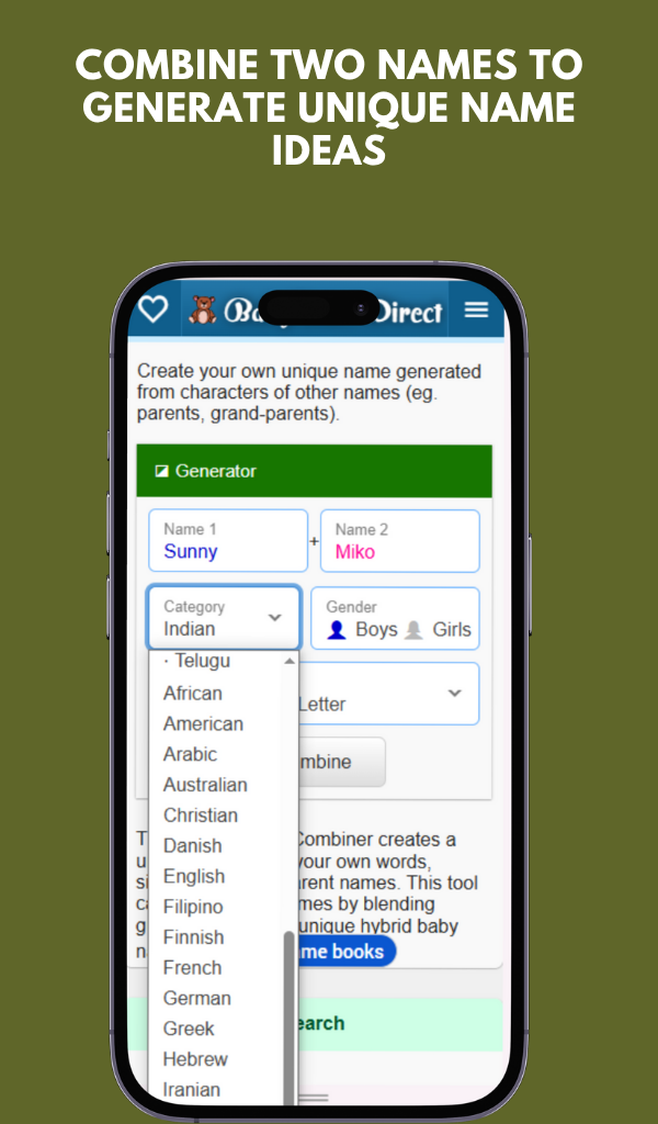 Name Combiner - App on Amazon Appstore