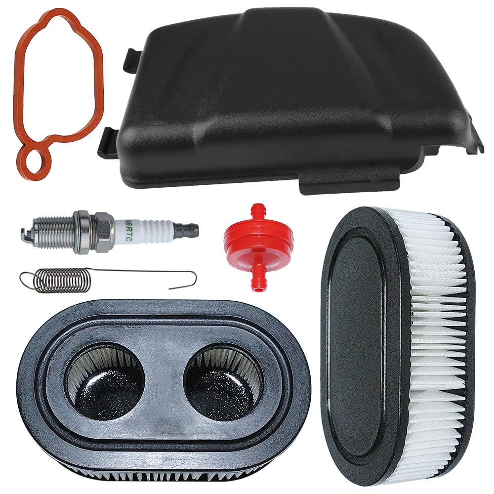 SwepS Kit de Cubierta de Filtro de Aire 595658 for Motor de cortacésped Brig/GS & Strat.Ton 595658 093J02 09P700 103M02 104M02 104M05