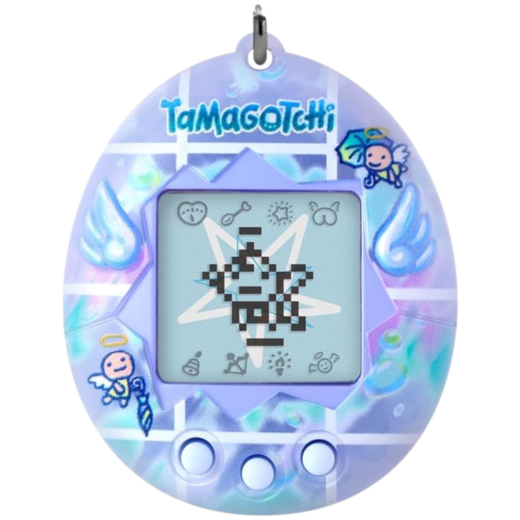 Bandai Tamagotchi Original Rainy Angel Digital Pet, Angel Rain, 5 x 4.2 x 1.8 cm