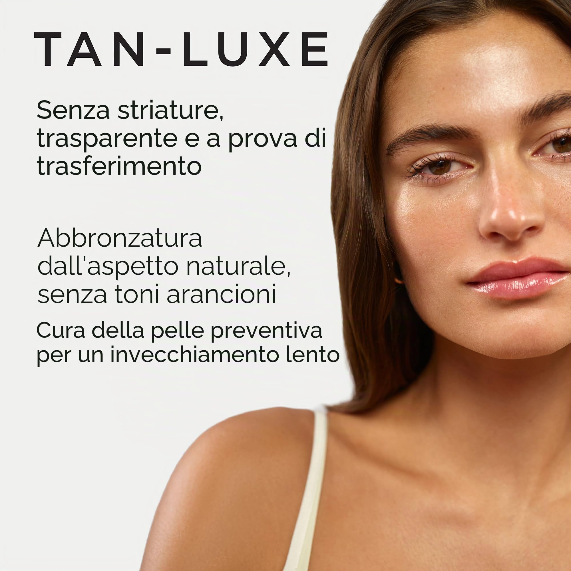 TAN-LUXE SUPER GLOW Siero autoabbronzante, (30 ml) Cura della pelle autoabbronzante graduale quotidiana, cruelty free e vegana