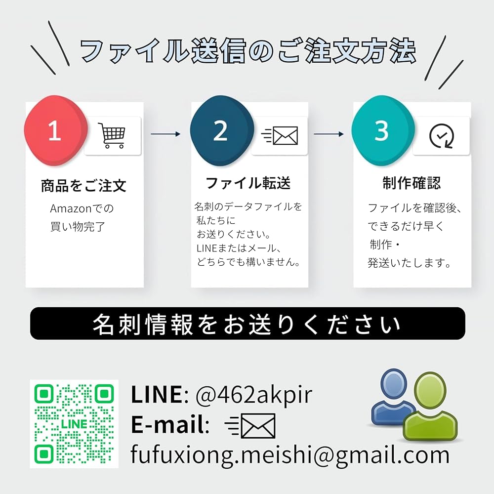 Amazon | ASTAR 名刺作成 印刷 片面/両面 200枚 ビジネス名刺