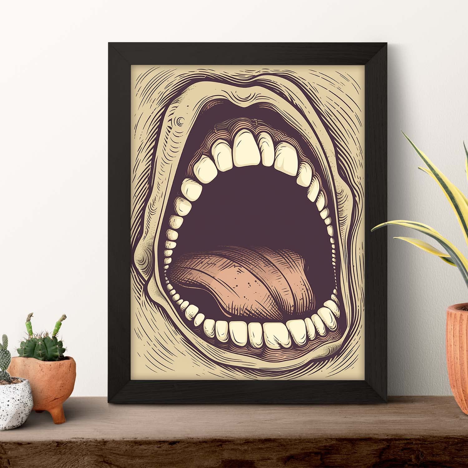 Yelling Mouth Clipart Shouting Mouth Vector Art Icons And Graphics