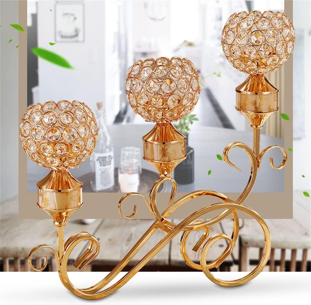 Candle Table European Pendulum Metal Candlestick Home Romantic Candlelight Dinner Wedding Props
