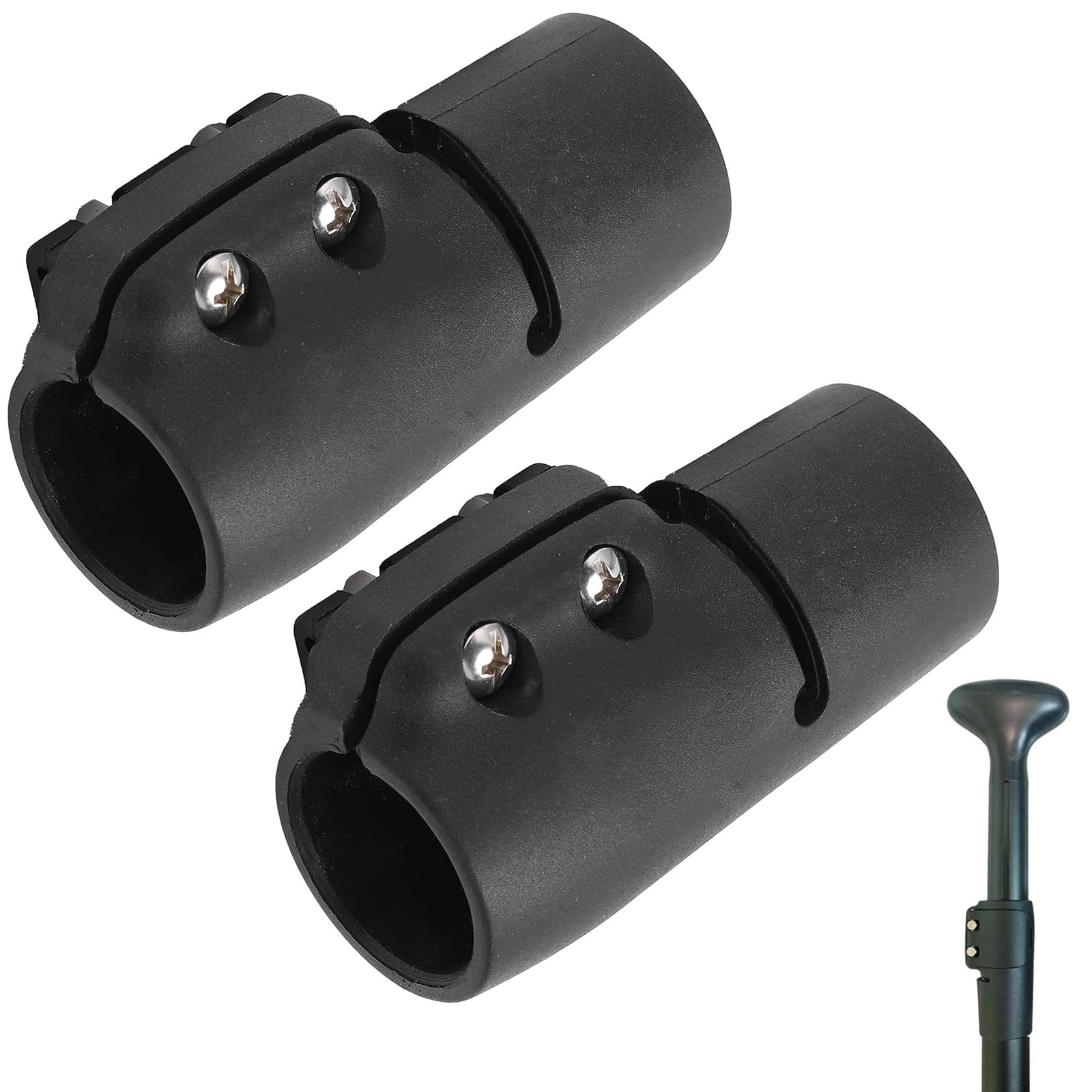 Morsetto Pagaia SUP a Sgancio Rapido, 2 Clip PVC, Rilascio Rapido con Serratura da Surf