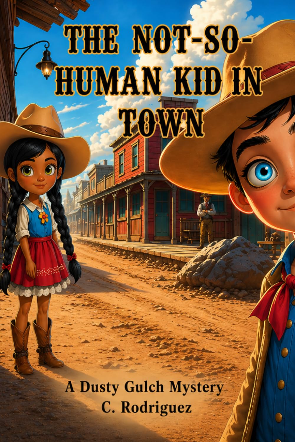 THE NOT-SO-HUMAN KID IN TOWN: A Dusty Gulch Mystery