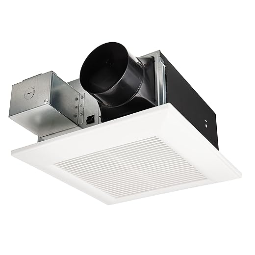 Panasonic FV-0511VF1 WhisperFit DC Retrofit Ventilation Fan, 50, 80 or 110 CFM, Quiet Energy Star Certified Energy-Saving Ceiling Mount Fan, Residential Remodel, UL Listed for Tub or Shower Enclosure when GFCI Protected