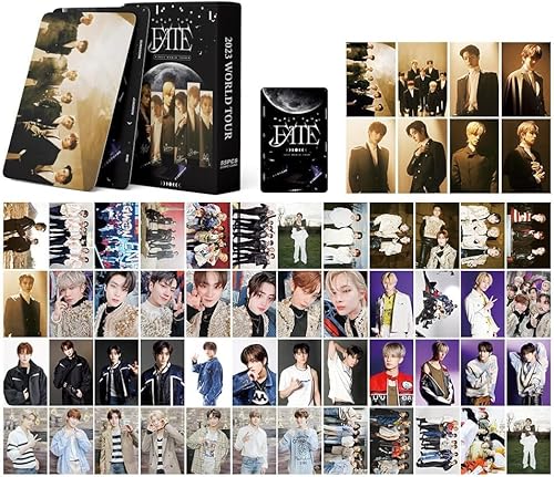 QKDEYTWTR 55 Kenhypen Fate Nuovo Album Photocards Enhypen Cards Enhypen Mini Cartoline per i Fan