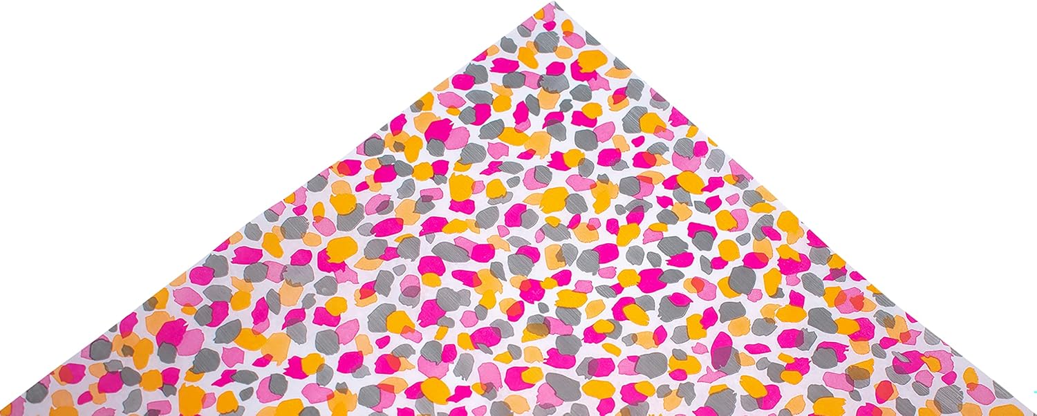 Made in USA 50-Sheet Animal Print Gift Tissue Paper Pack, 20" X 30" (Jungle Spots)