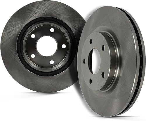 SCITOO Rotores de frenos 2 piezas Kit de frenos delanteros para Chrysler 200  Sebring, para Dodge AvengerCaliber, Jeep CompassPatriot, para
