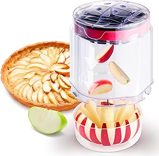 Newness 5.12-Inch Apple Slicer – Extra-Large, Ultra-Safe Stainless Steel...