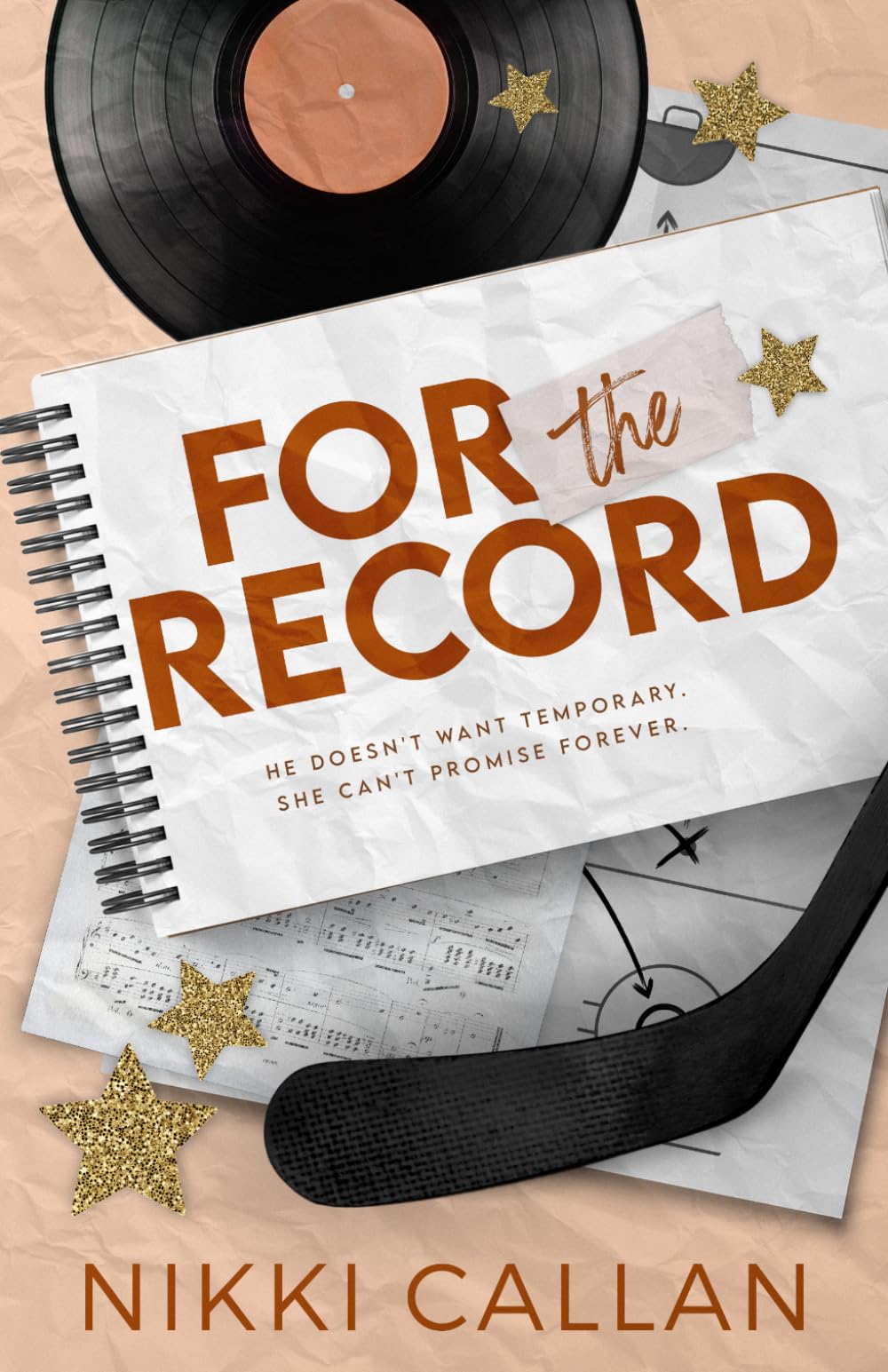For The Record: An Opposites Attract Romance (Saints Hockey)