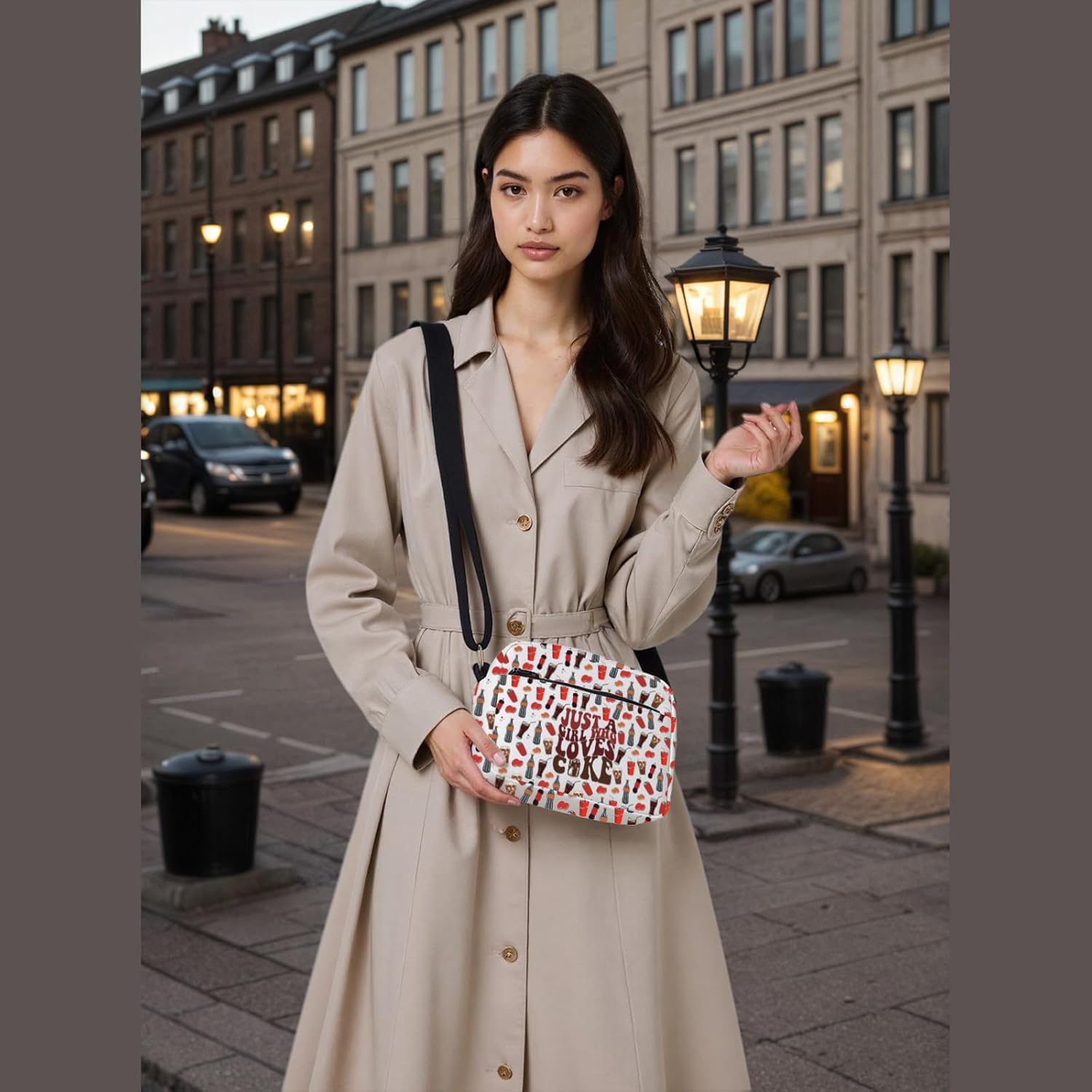 Fizzy Drink Inspire Crossbody Bag Addict Gift Drinker Lovers-Drink Lover Shoulder Bag Iced-Drinks Messenger Bag - Image 2