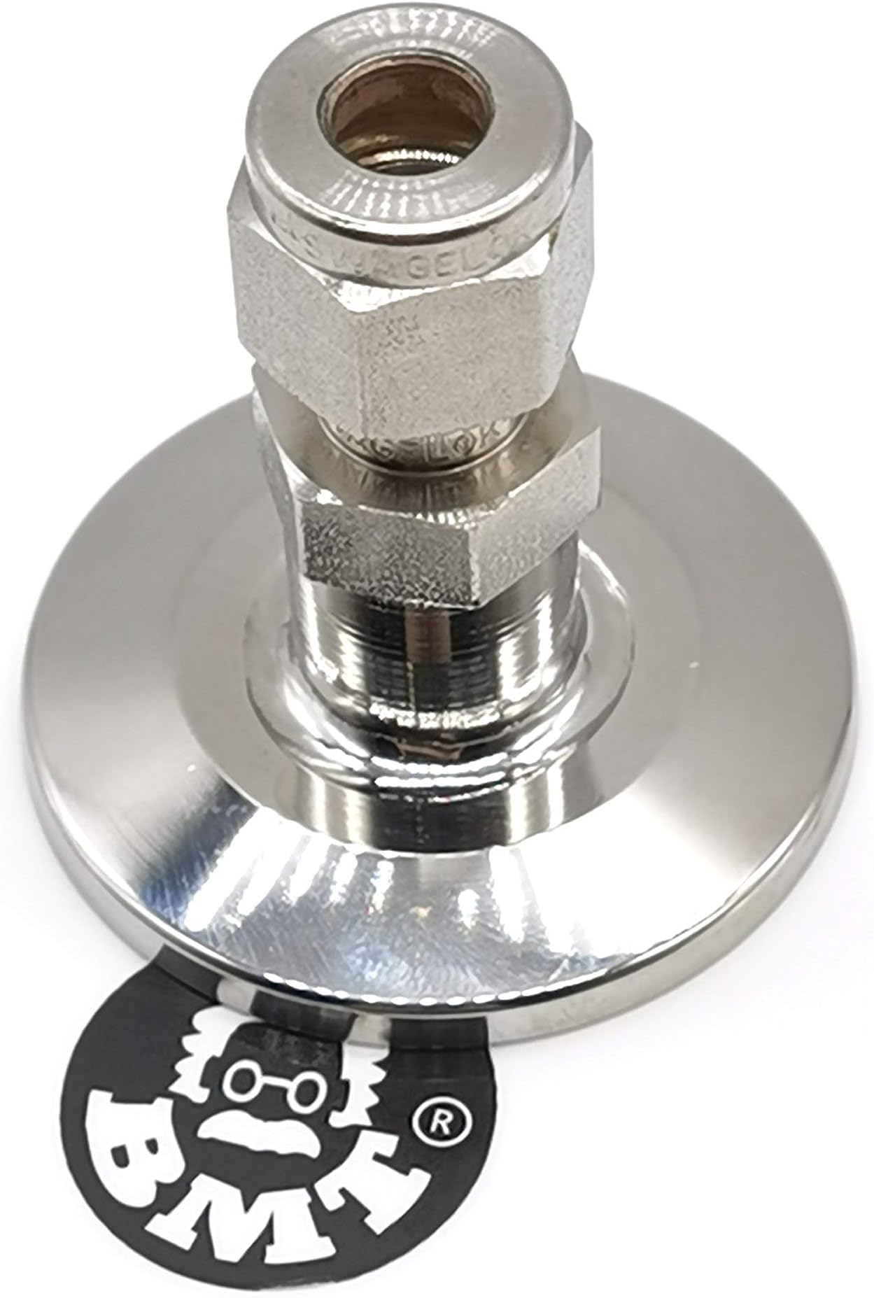 1/4“ Swagelok to KF25 flange adapter compression fitting double ferrule