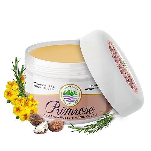 Primrose Magic Cream-Foot Care Ointment for Intensive Care for Dry, Cracked, Calloused Feet and Elbows-Softening Lotion with Shea Butter, Primrose